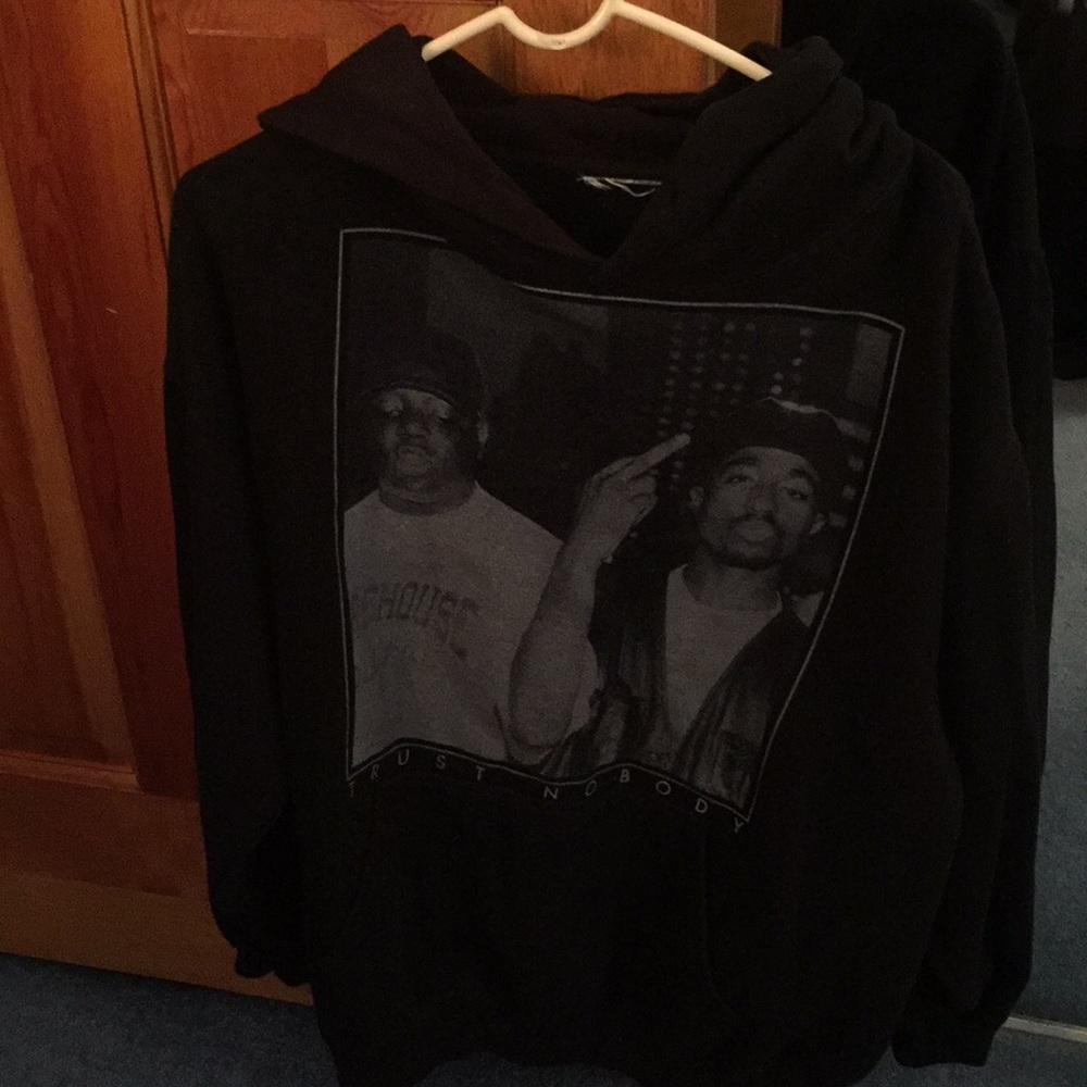 Tupac & biggie “Trust Nobody” hoodie
